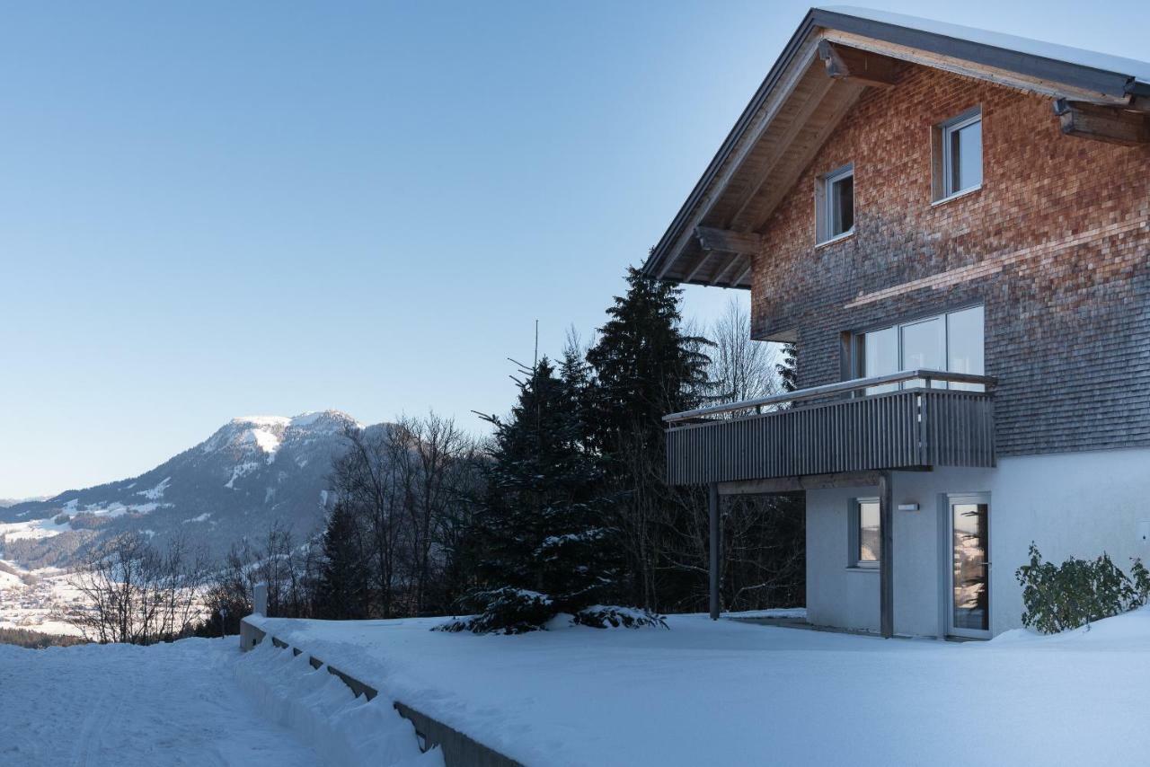 Villa Ferienhaus Berghalde Schwarzenberg im Bregenzerwald Exterior foto